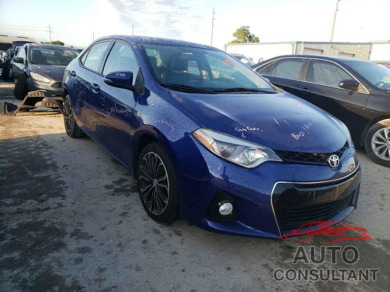 TOYOTA COROLLA 2016 - 2T1BURHE4GC723402