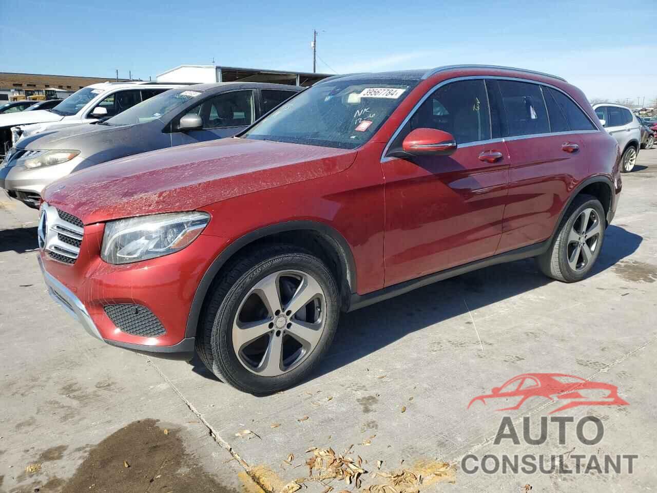 MERCEDES-BENZ GLC-CLASS 2017 - WDC0G4JB4HF131583