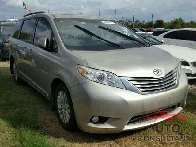 TOYOTA SIENNA 2015 - 5TDYK3DC0FS672889