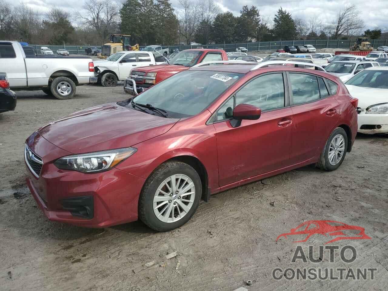 SUBARU IMPREZA 2018 - 4S3GTAD61J3718585