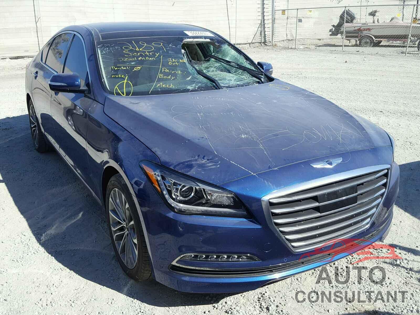 HYUNDAI GENESIS 2016 - KMHGN4JE4GU129066