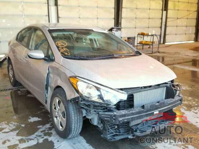 KIA FORTE 2015 - KNAFK4A64F5375848