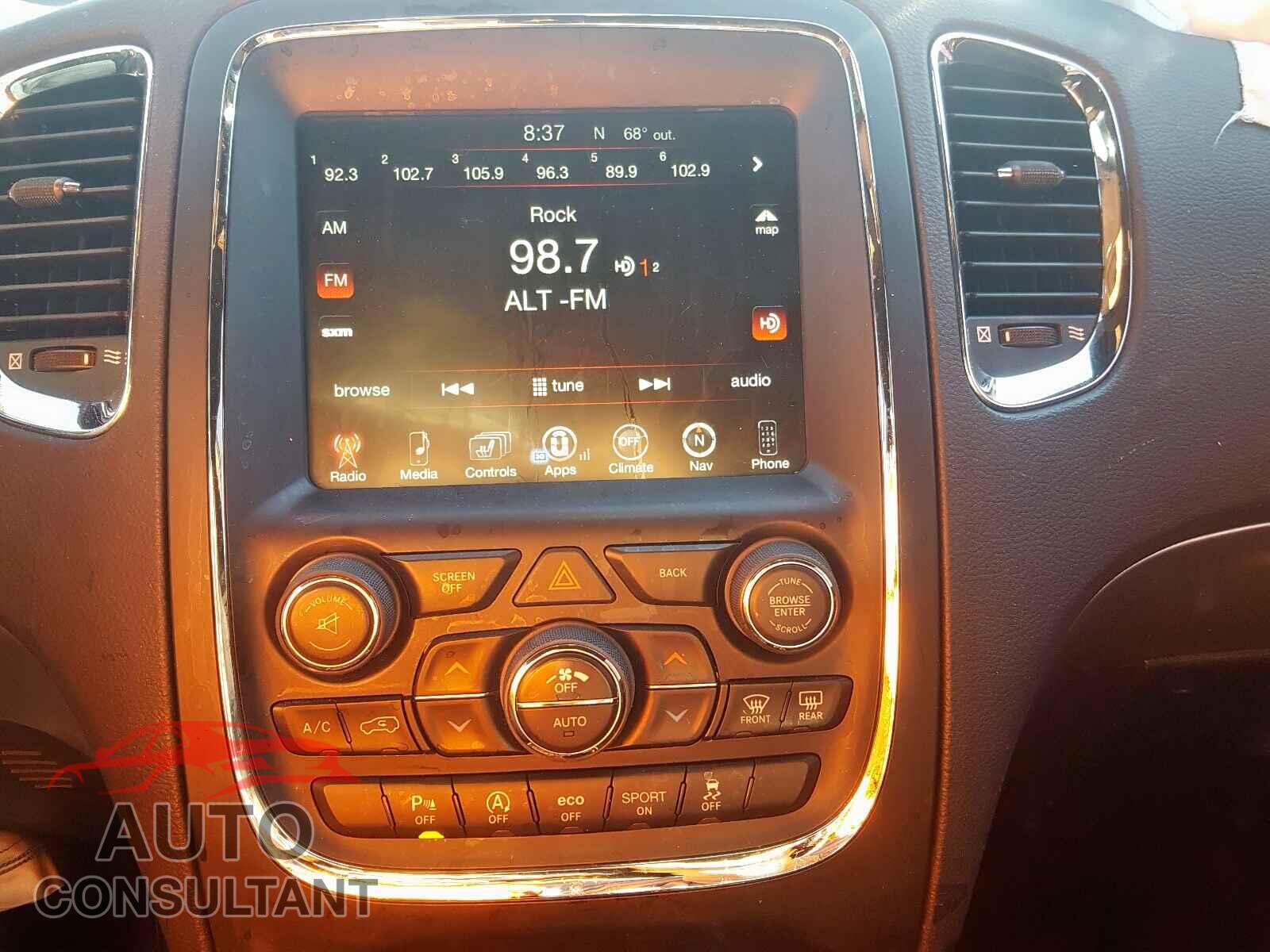 DODGE DURANGO 2017 - KNDJX3A53G7849066