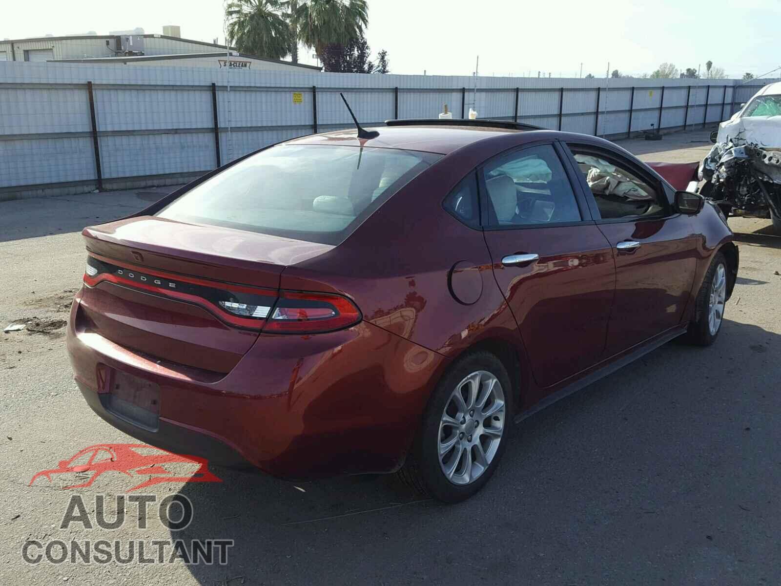 DODGE DART 2015 - 1C3CDFCB2FD346087