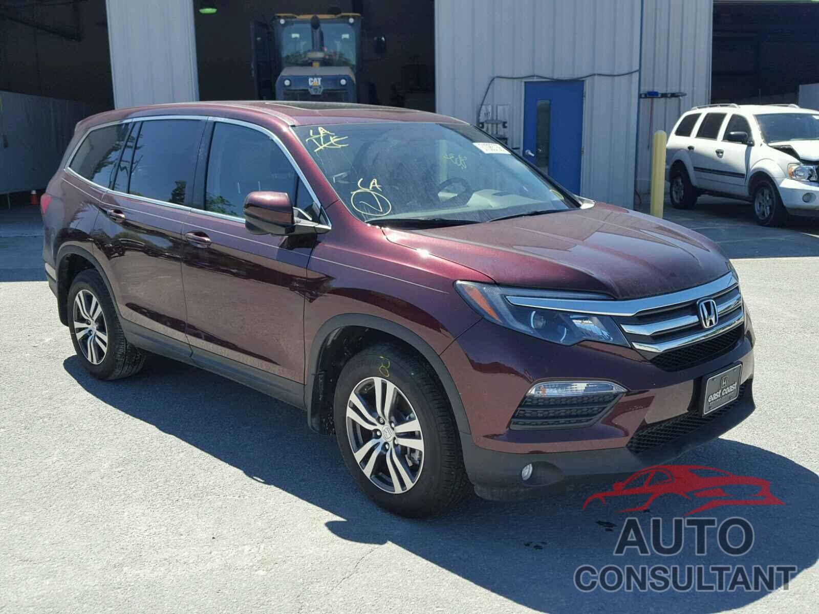 HONDA PILOT 2017 - 5FNYF5H53HB039757