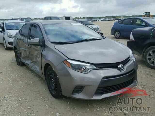 TOYOTA COROLLA 2016 - 2T1BURHE1GC685952