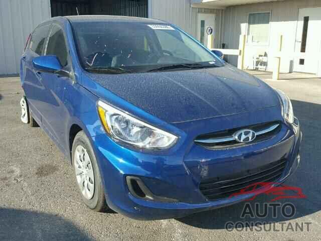 HYUNDAI ACCENT 2017 - KMHCT5AE3HU301874