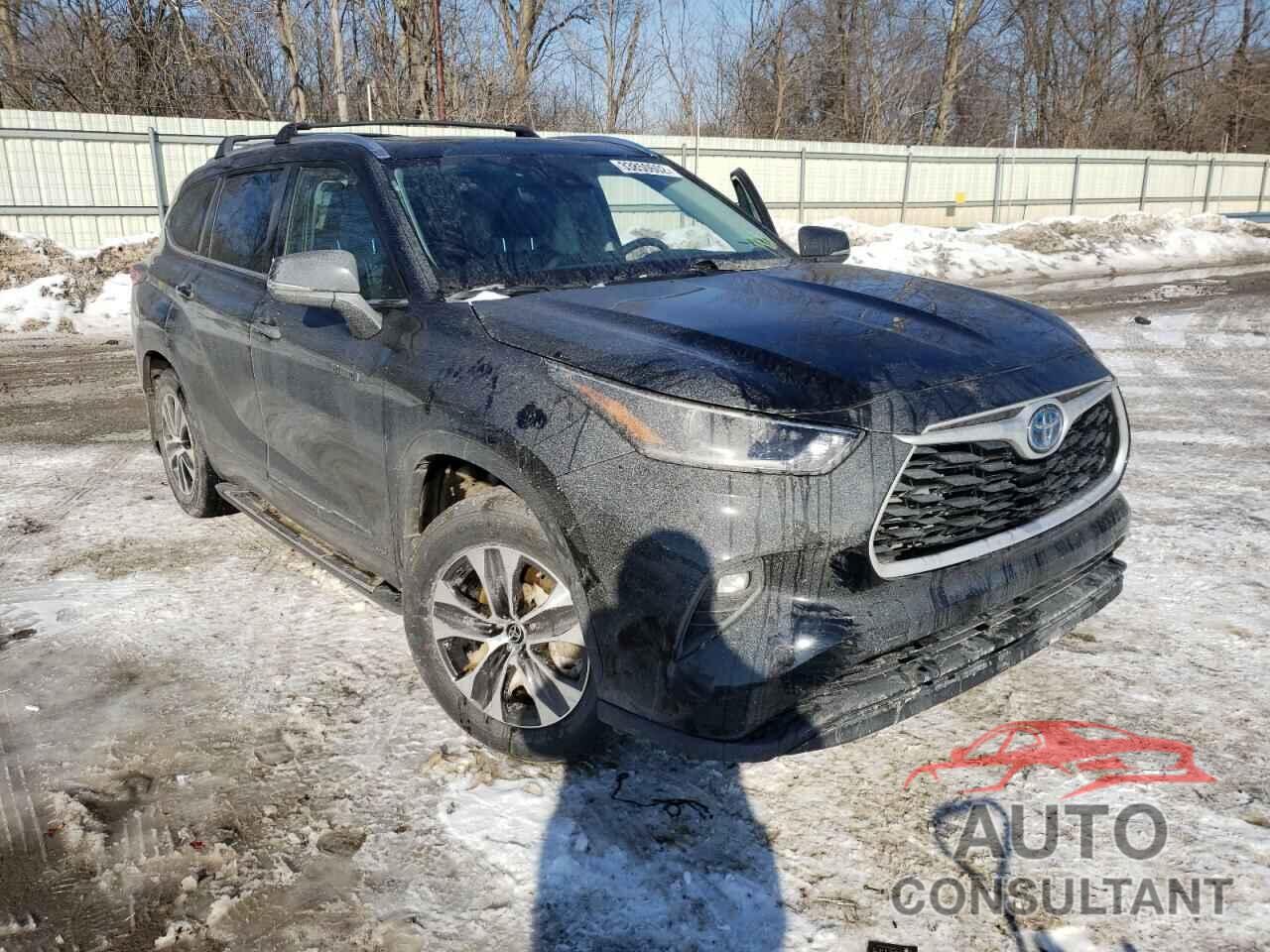 TOYOTA HIGHLANDER 2021 - 5TDGBRCH8MS533831