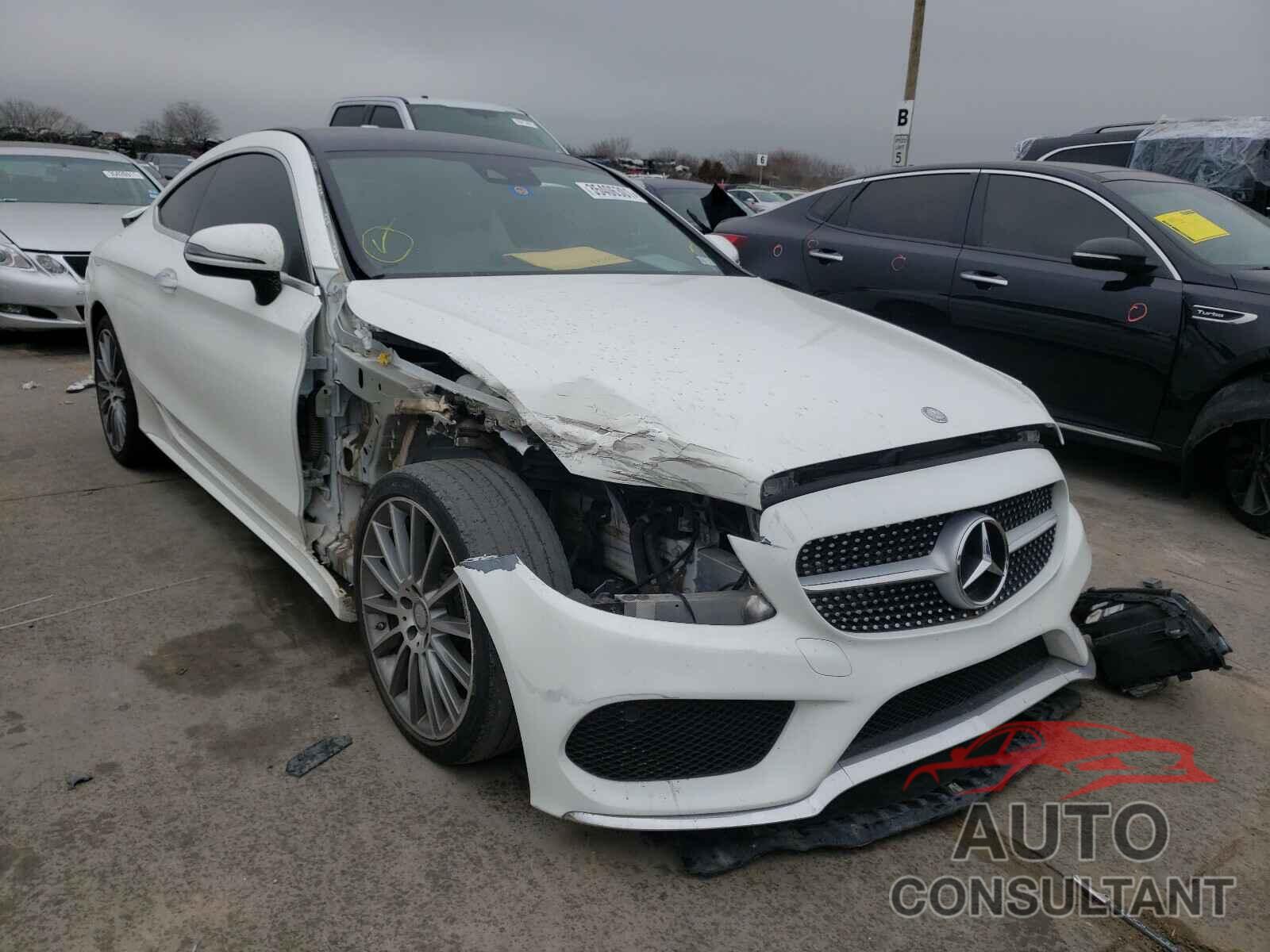 MERCEDES-BENZ C CLASS 2017 - WDDWJ4JB2HF380911