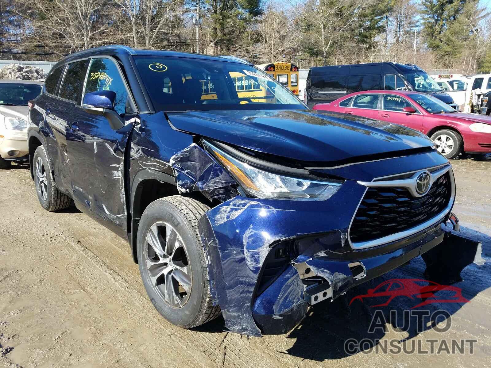 TOYOTA HIGHLANDER 2020 - 5TDGZRBH1LS017645
