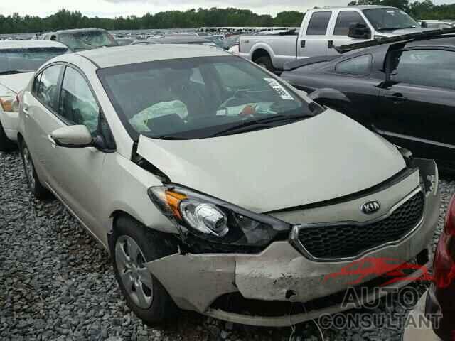 KIA FORTE 2015 - KNAFK4A66F5278246