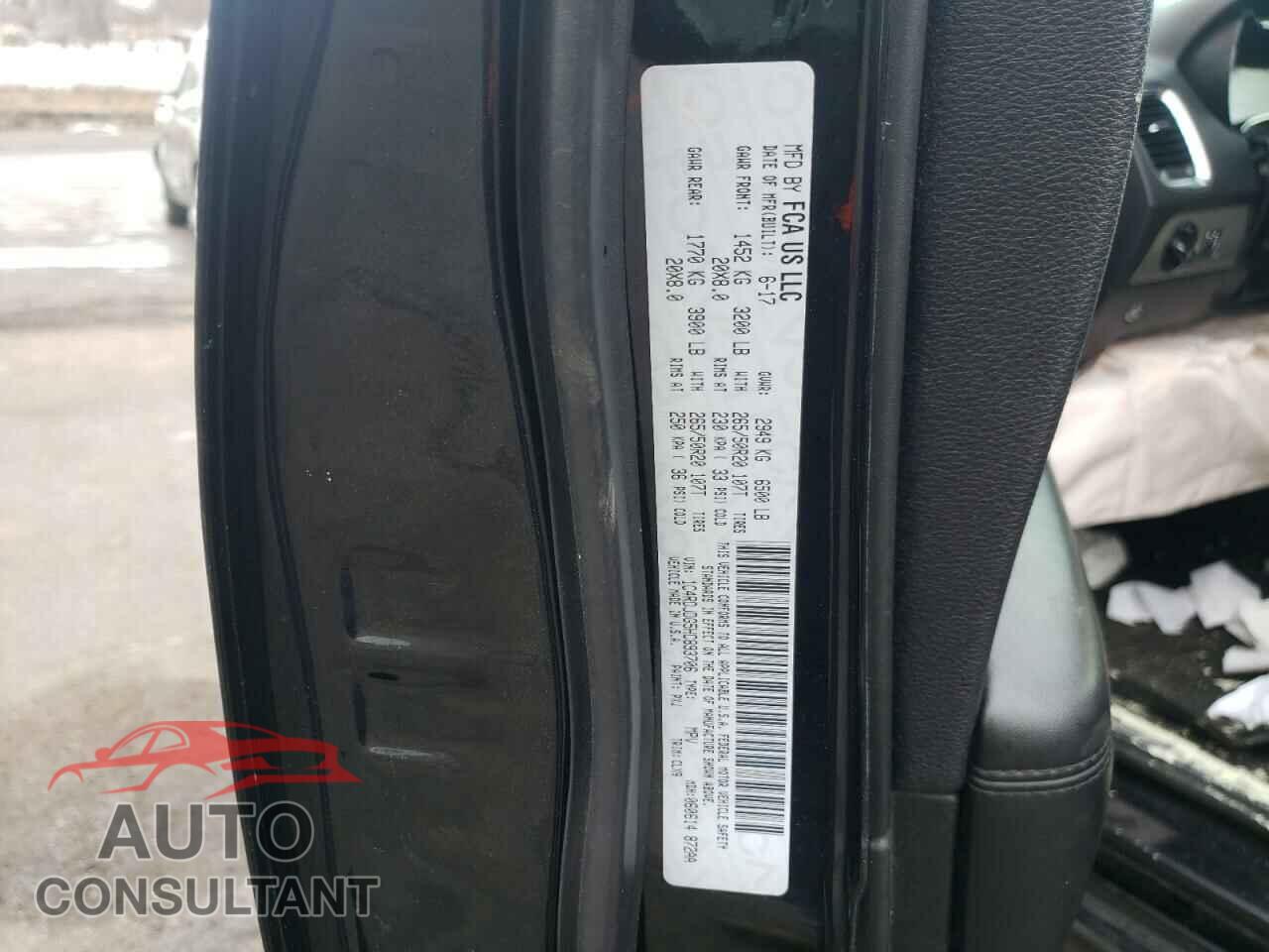 DODGE DURANGO 2017 - 1C4RDJDG5HC893706