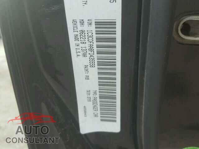 DODGE DART 2015 - 1C3CDFAA8FD435558