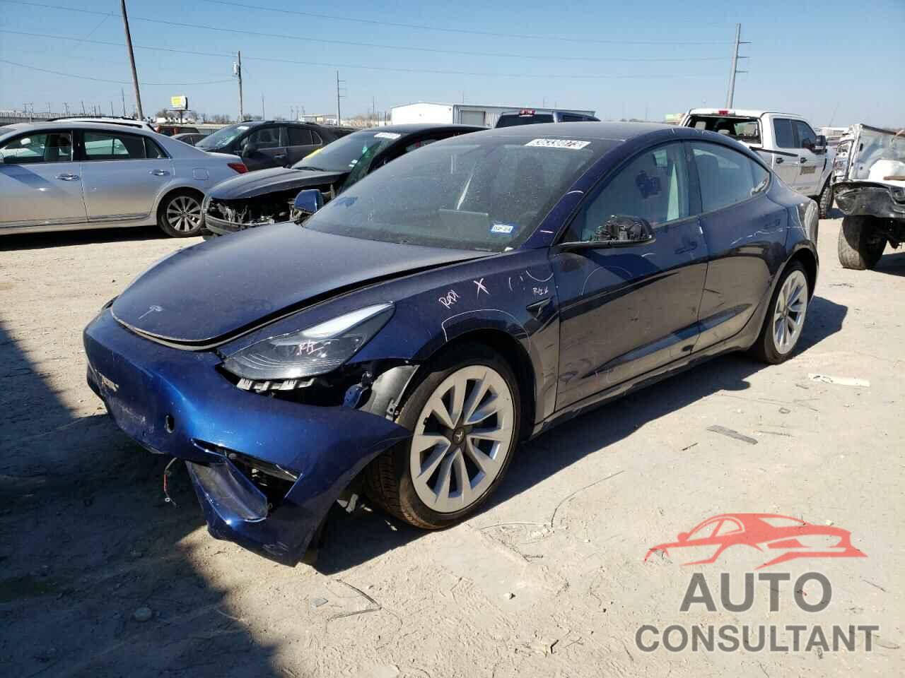 TESLA MODEL 3 2022 - 5YJ3E1EA6NF187369