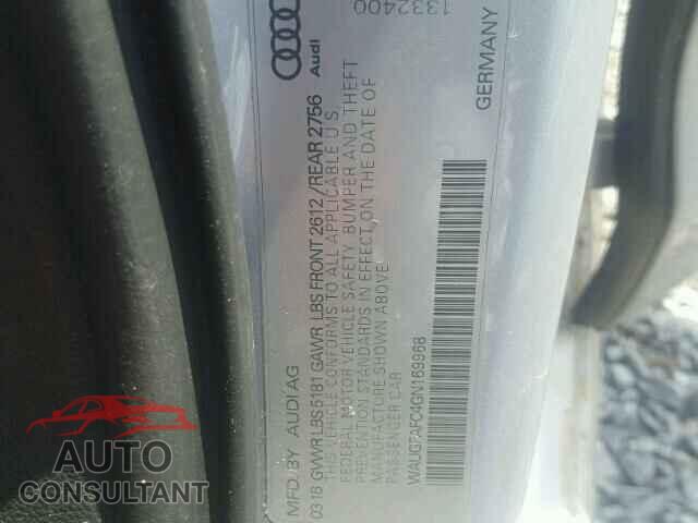 AUDI A6 2016 - WAUGFAFC4GN169968