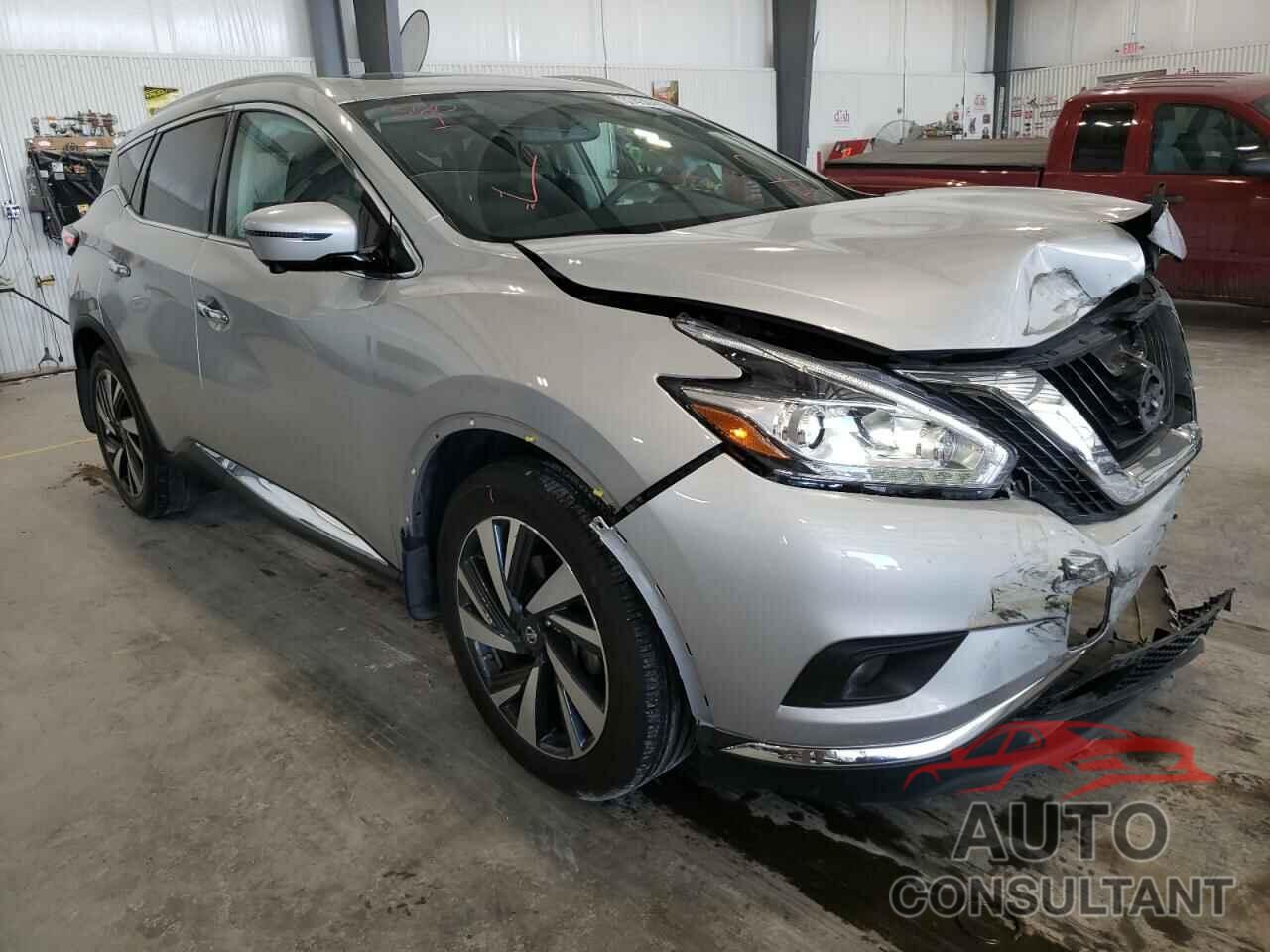 NISSAN MURANO 2018 - 5N1AZ2MH5JN181845