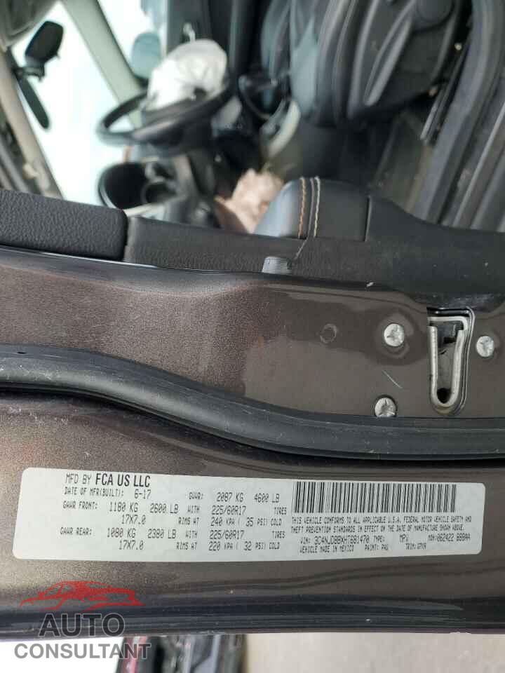 JEEP COMPASS 2017 - 3C4NJDBBXHT681470