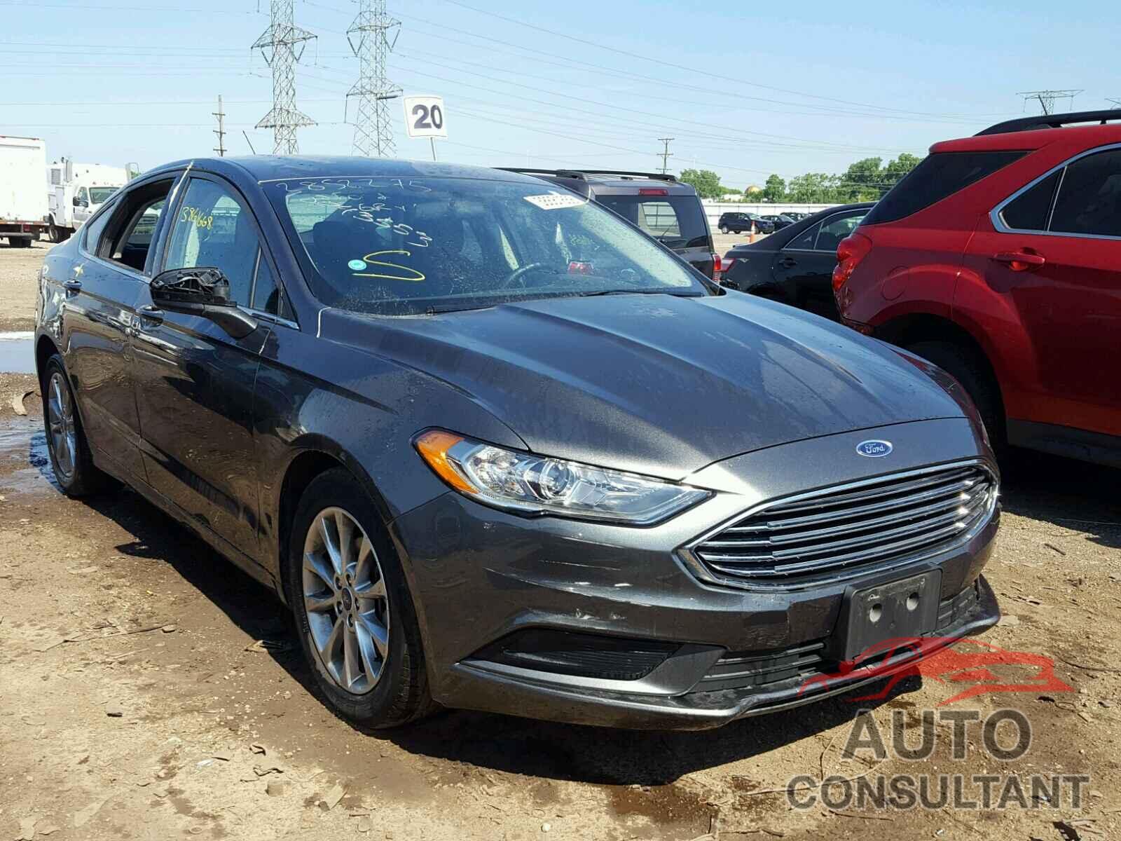 FORD FUSION 2017 - 3FA6P0H72HR162043