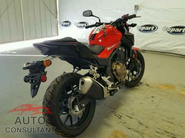 HONDA CB CYCLE 2017 - MLHPC4563H5400298