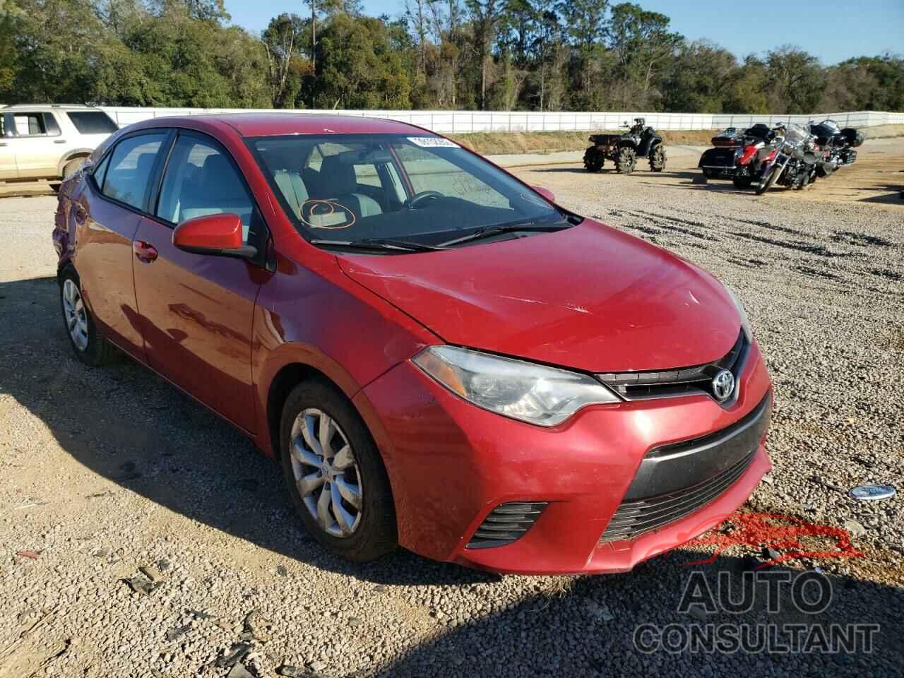 TOYOTA COROLLA 2016 - 2T1BURHE0GC597135