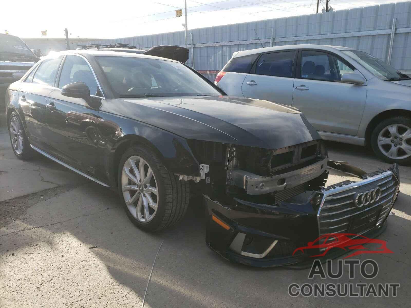 AUDI A4 2019 - WAUDNAF44KN011637