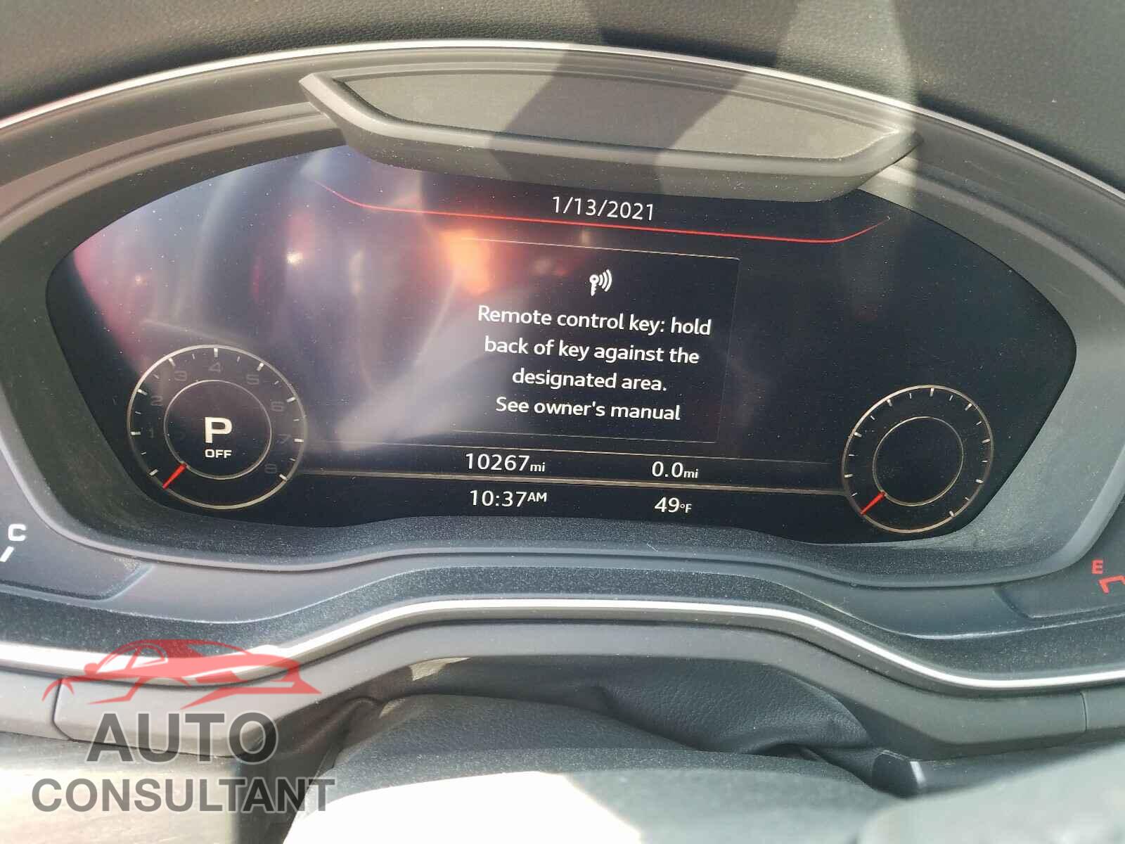 AUDI A5 2019 - WAUCNCF52KA016861