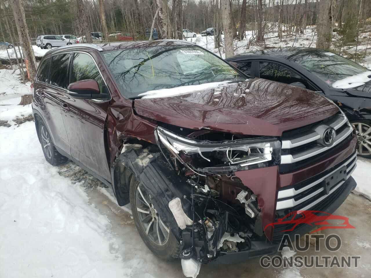 TOYOTA HIGHLANDER 2019 - 5TDJZRFH6KS933784