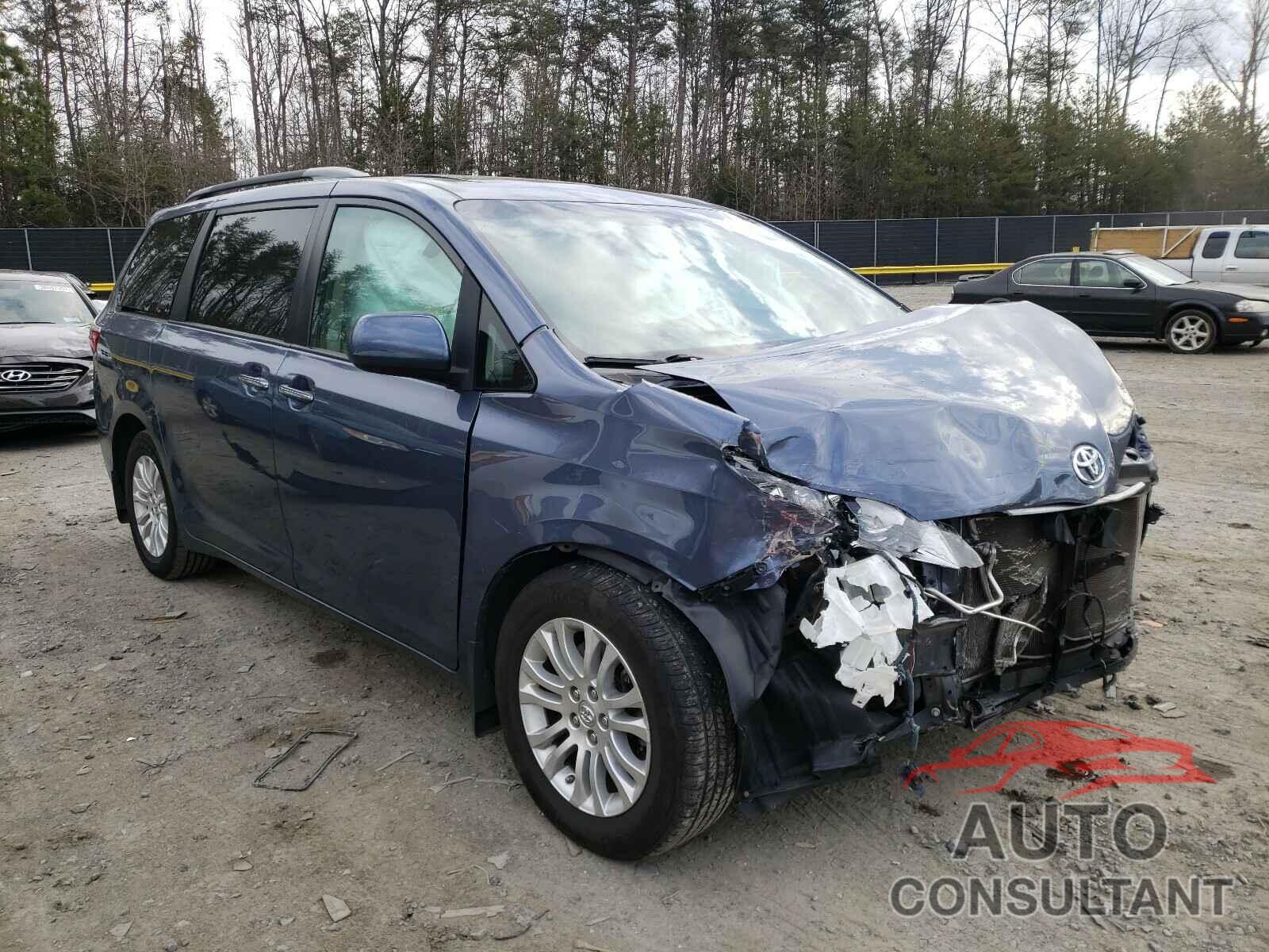 TOYOTA SIENNA 2017 - 5TDYZ3DC0HS873089