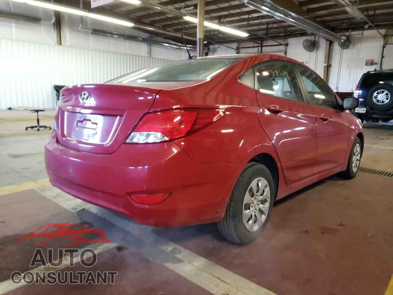 HYUNDAI ACCENT 2016 - KMHCT4AEXGU991129
