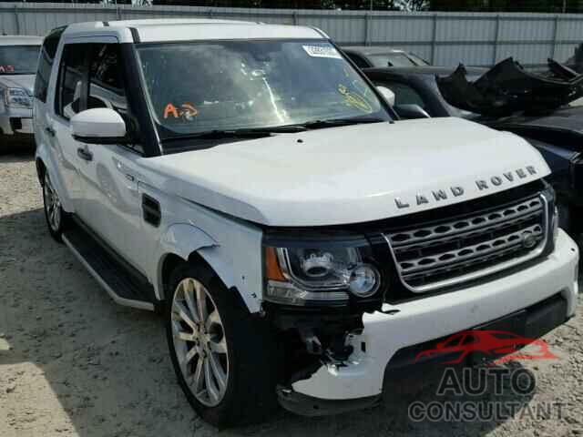 LAND ROVER LR4 2016 - SALAG2V64GA800211