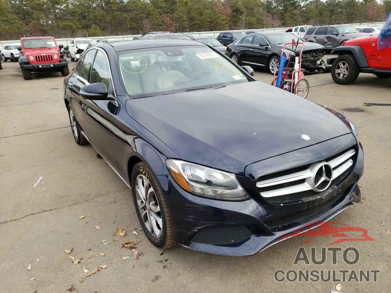 MERCEDES-BENZ C-CLASS 2017 - 55SWF4KB1HU195309