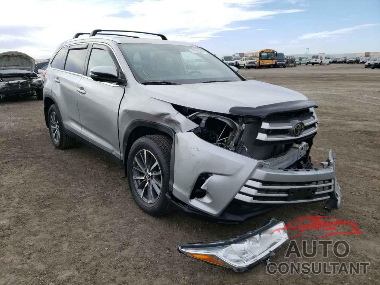TOYOTA HIGHLANDER 2019 - 5TDJZRFH9KS587780