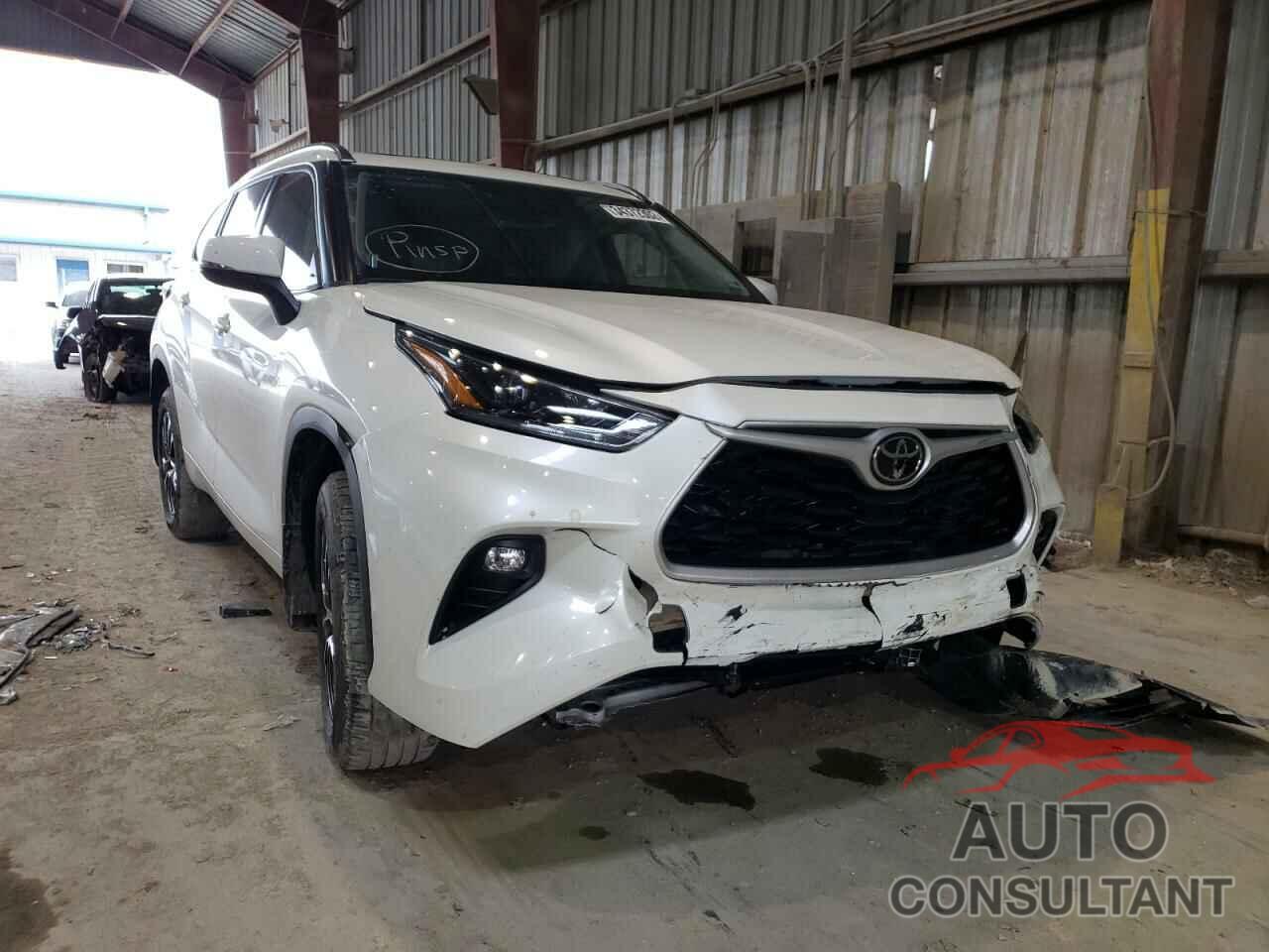 TOYOTA HIGHLANDER 2021 - 5TDGZRAH1MS056061