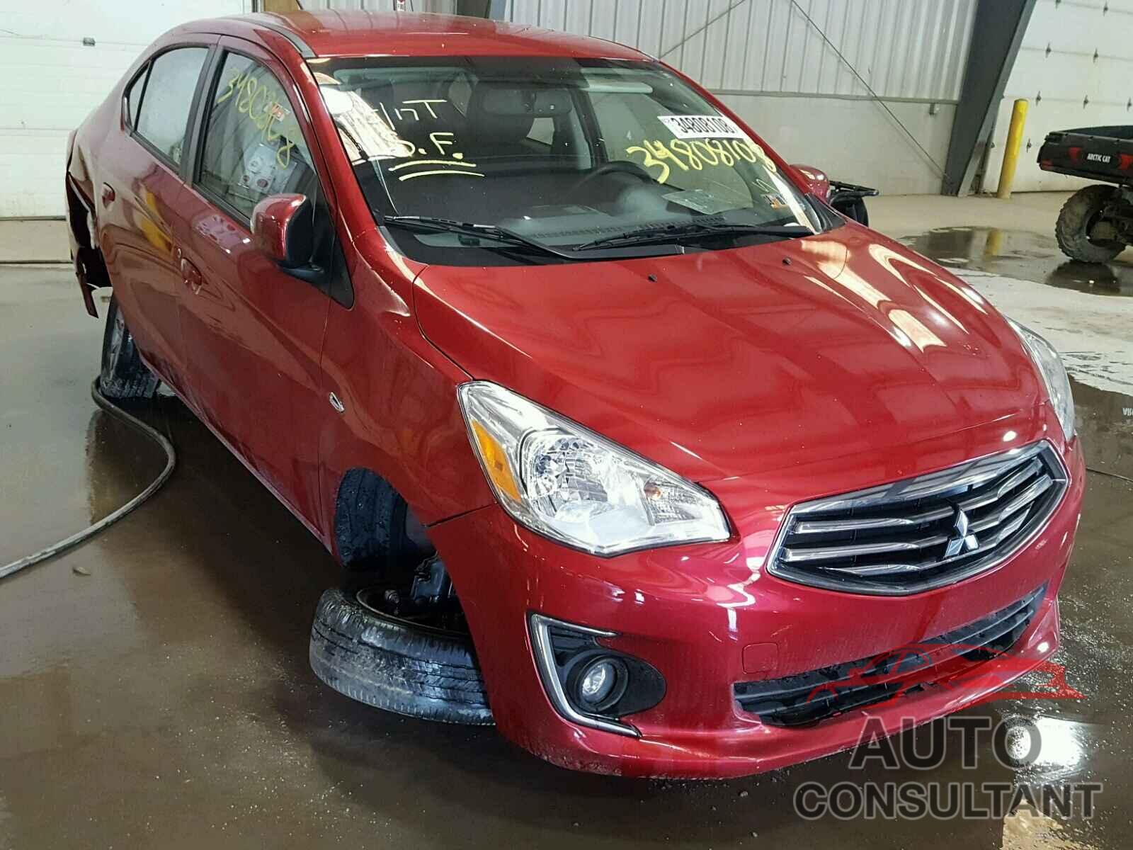 MITSUBISHI MIRAGE 2017 - ML32F4FJ7HHF11769