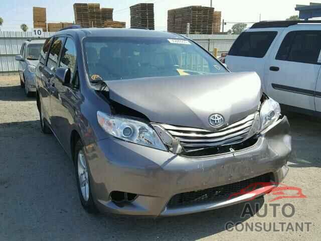 TOYOTA SIENNA 2016 - 5TDKK3DCXGS735391