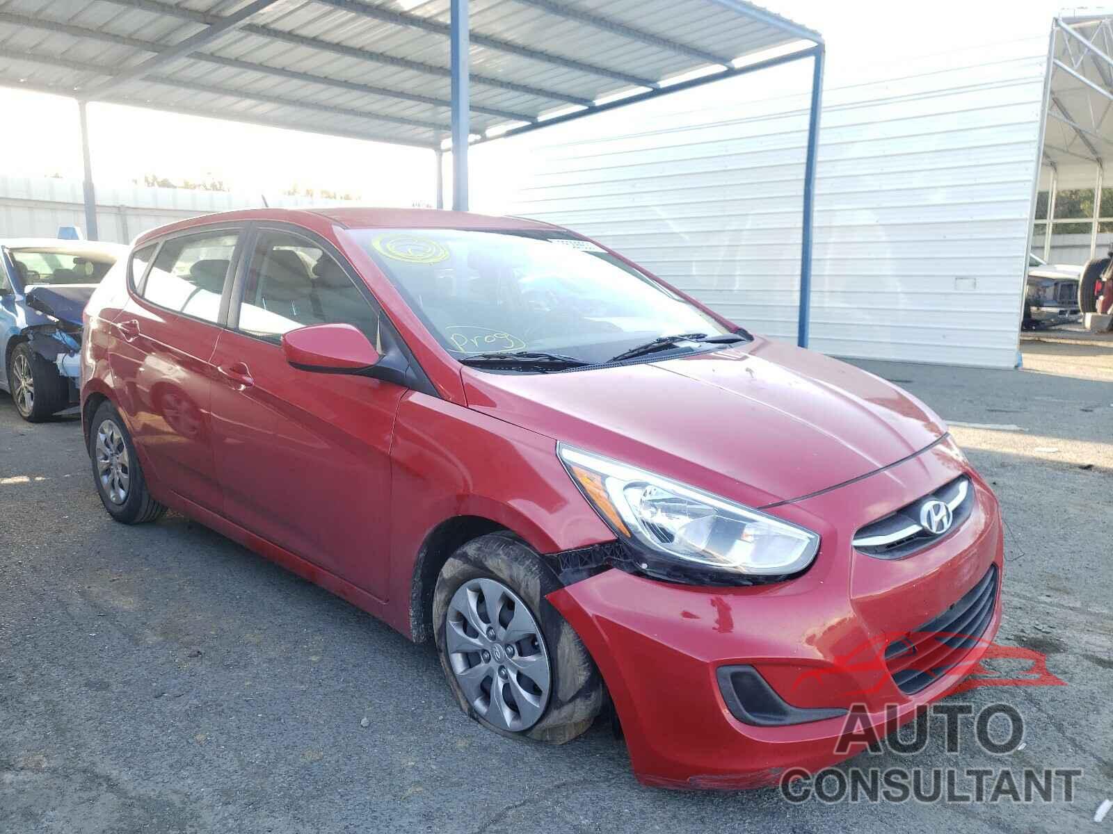 HYUNDAI ACCENT 2017 - KMHCT5AE8HU316824