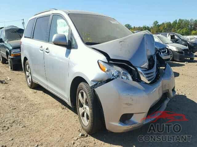 TOYOTA SIENNA 2015 - 5TDKK3DC8FS538346