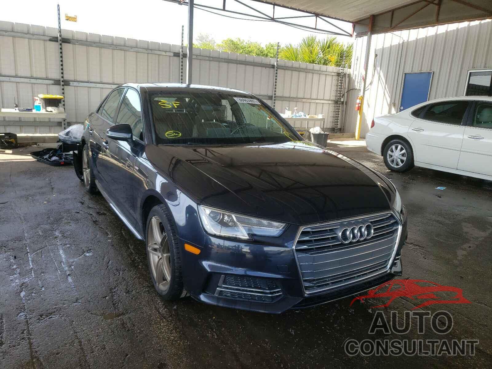 AUDI A4 2017 - WAUKMAF48HN048841