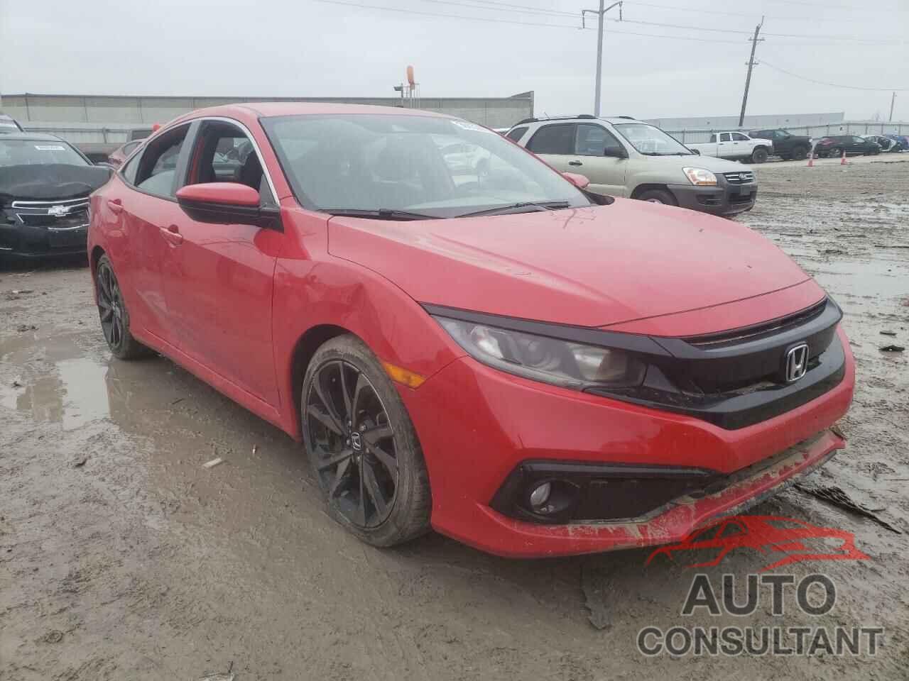 HONDA CIVIC 2019 - 2HGFC2F83KH561965