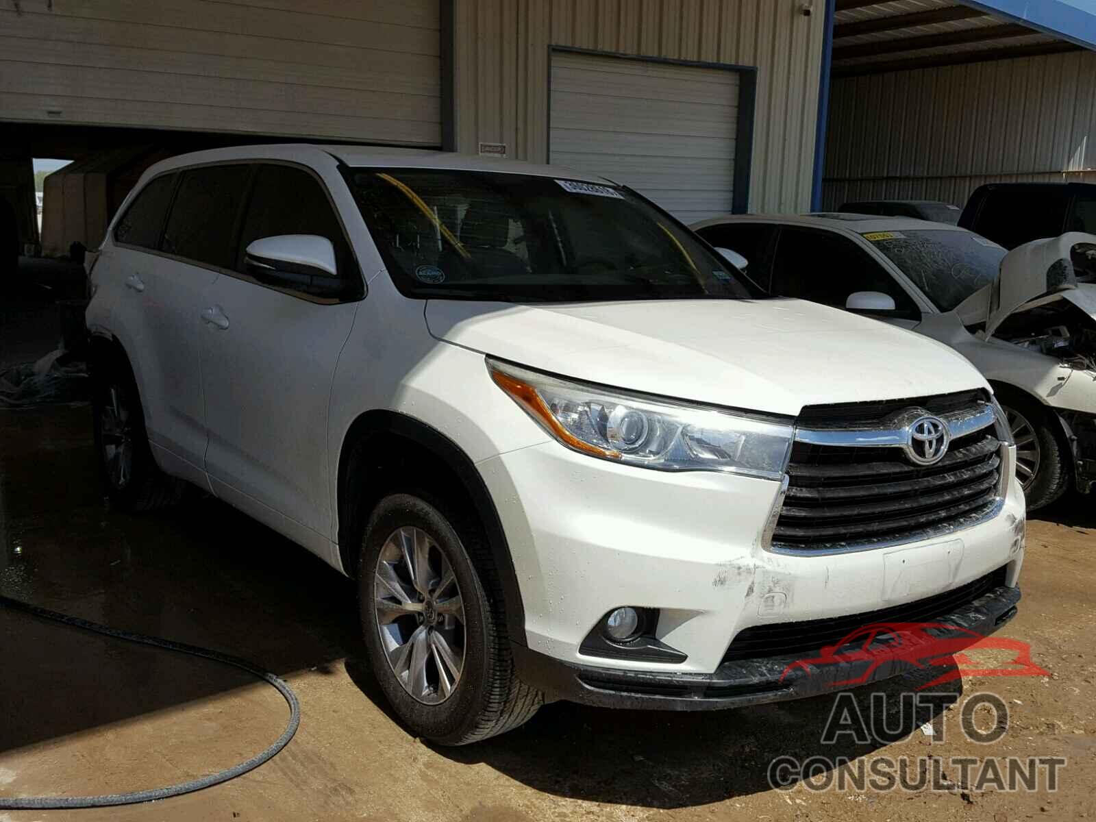TOYOTA HIGHLANDER 2015 - 5TDZKRFH0FS095085