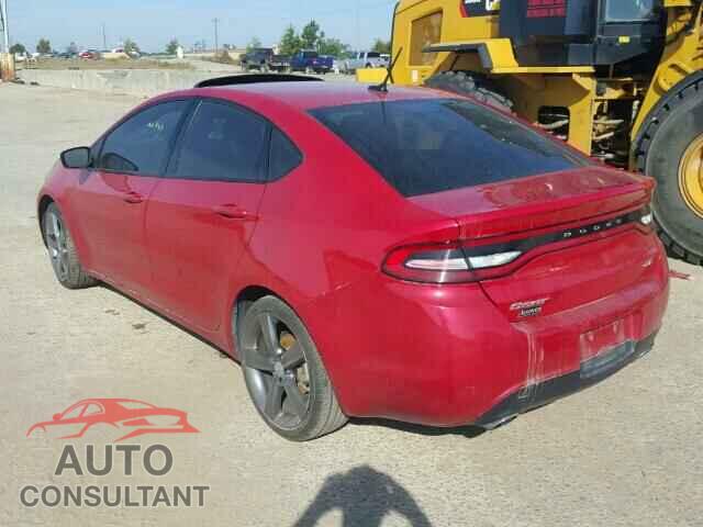 DODGE DART 2015 - 1C3CDFEB9FD112509