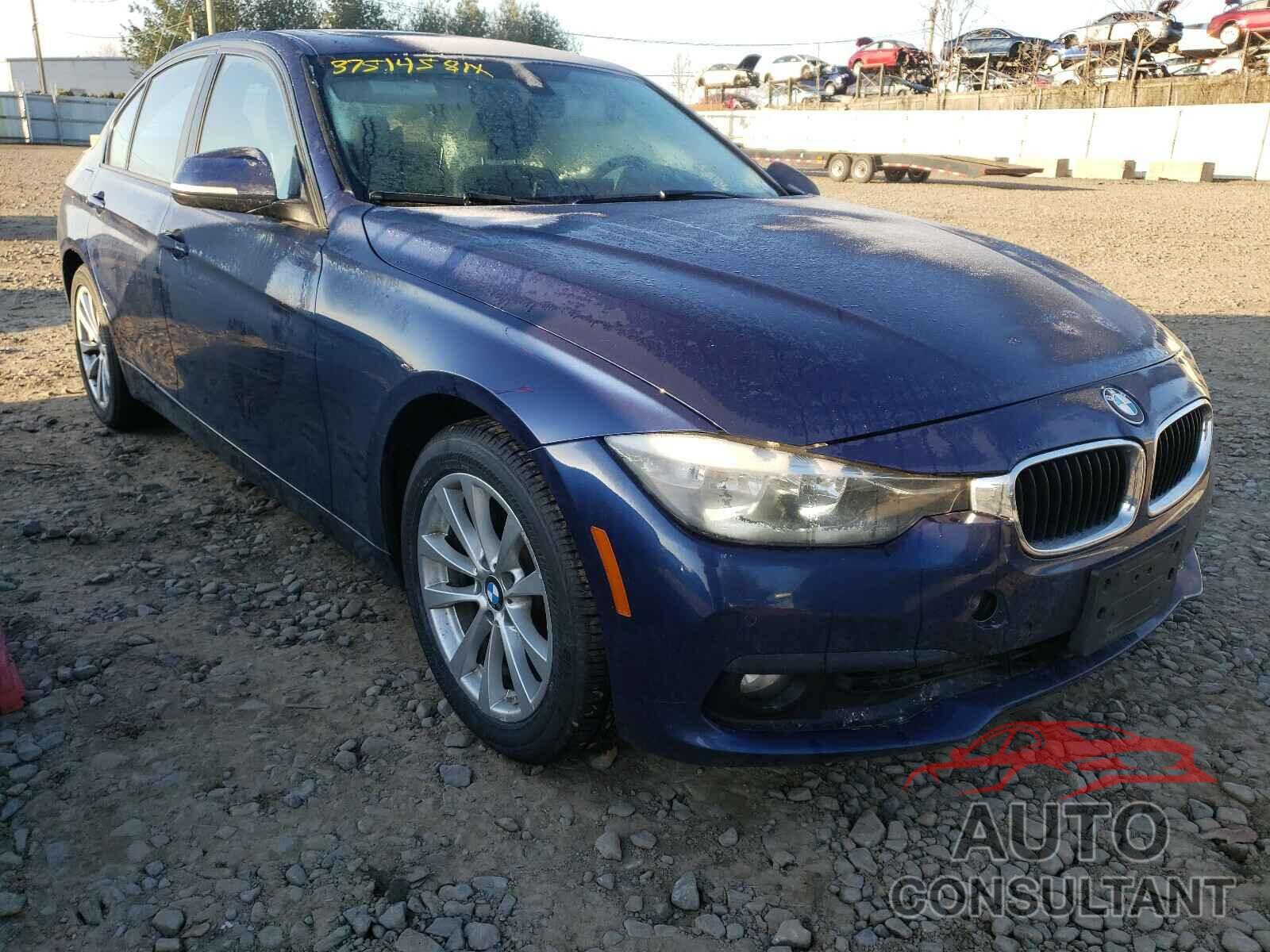 BMW 3 SERIES 2017 - WBA8E5G33HNU43370