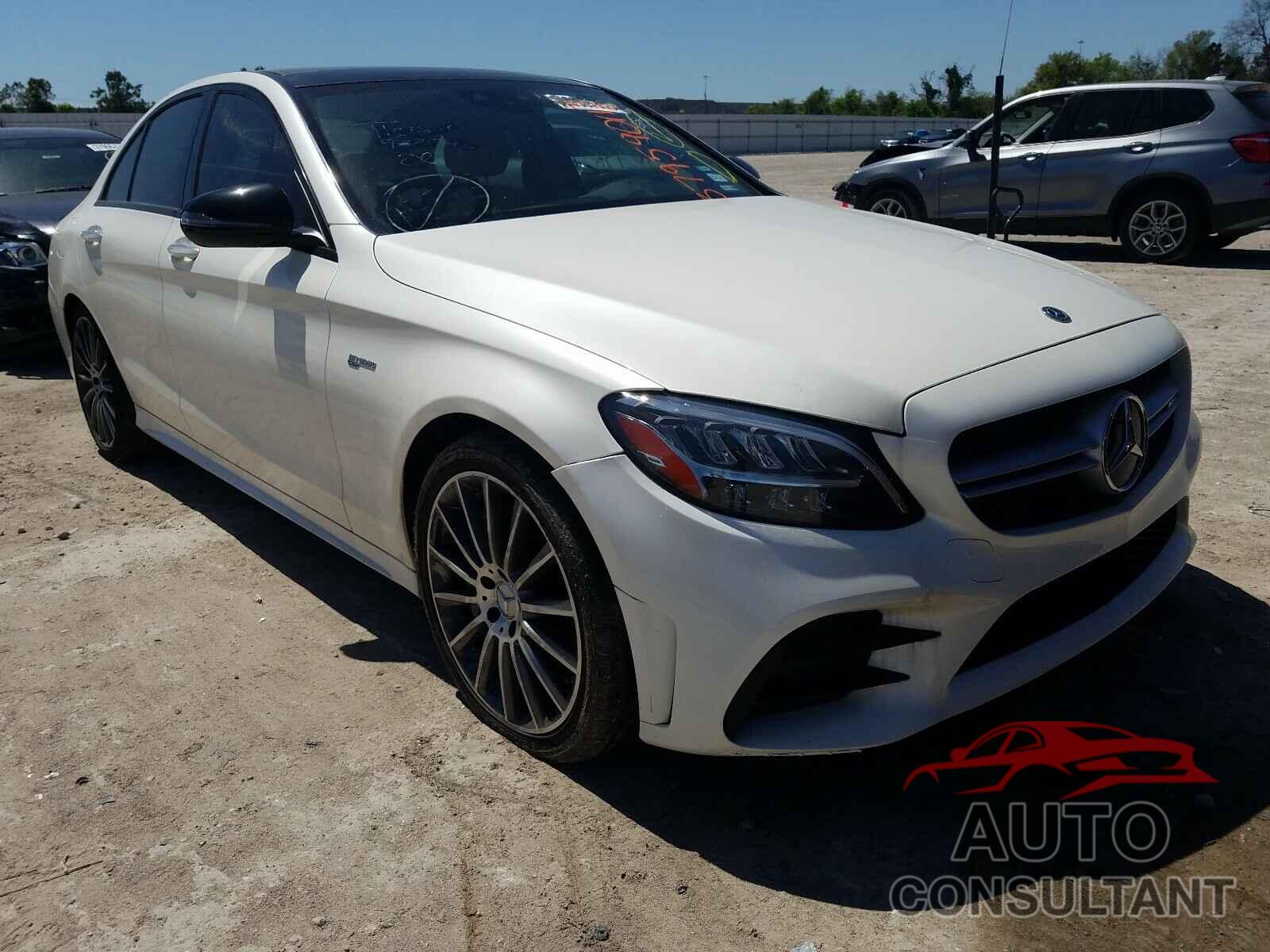 MERCEDES-BENZ C CLASS 2019 - 55SWF6EB4KU284838