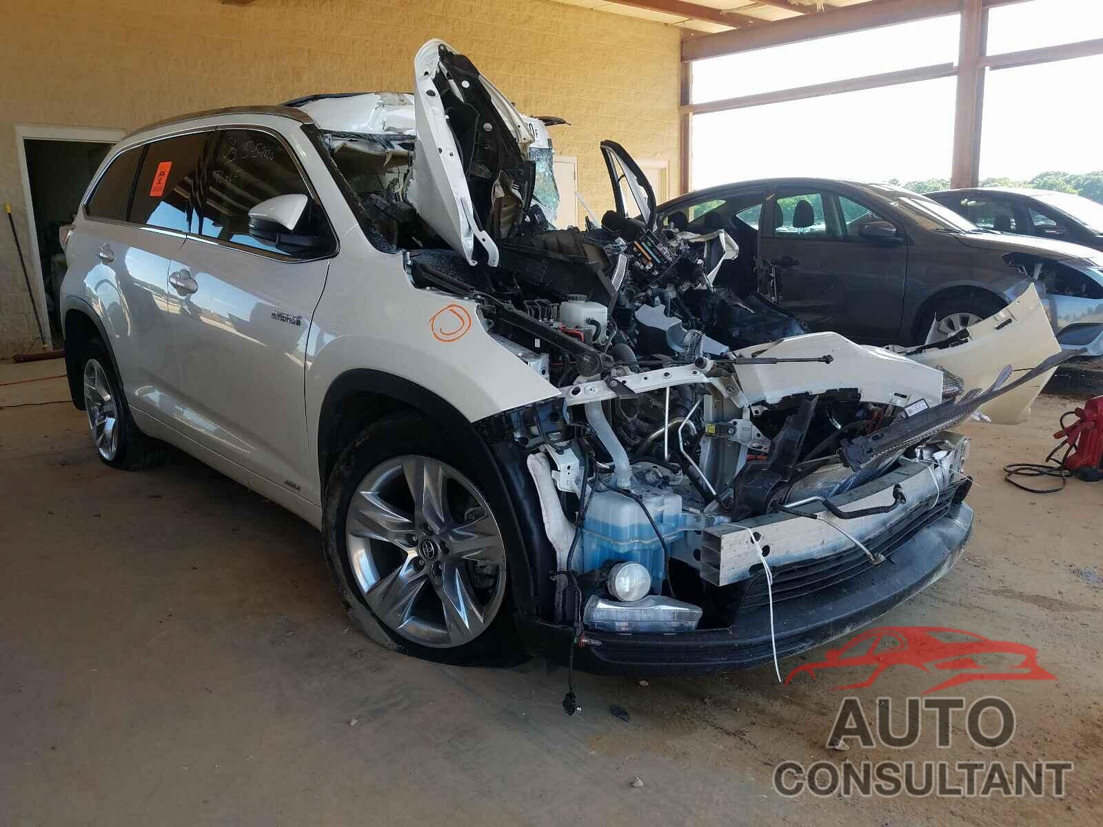 TOYOTA HIGHLANDER 2016 - 5TDDCRFH1GS019030