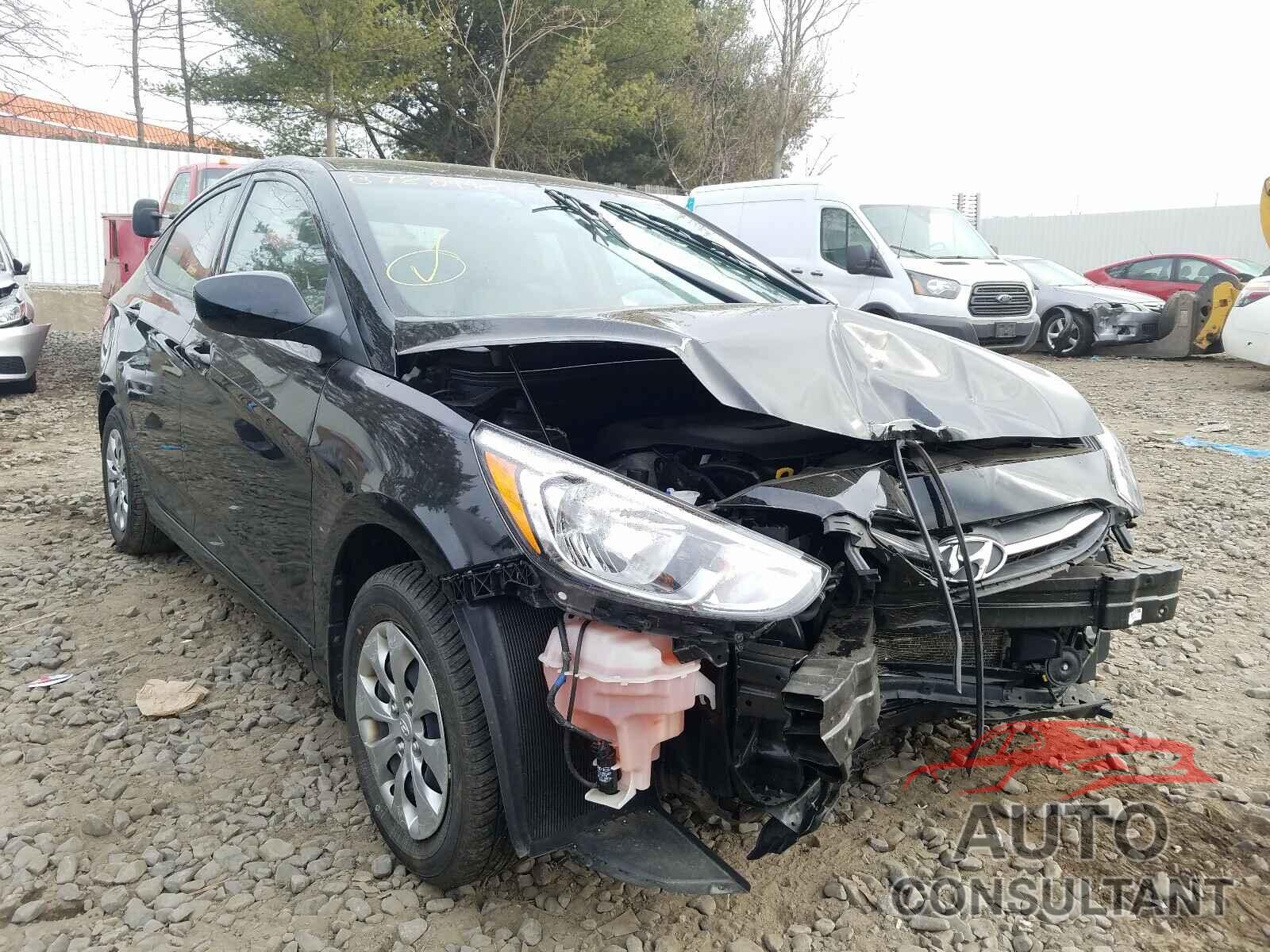 HYUNDAI ACCENT 2017 - KMHCT4AE8HU347159