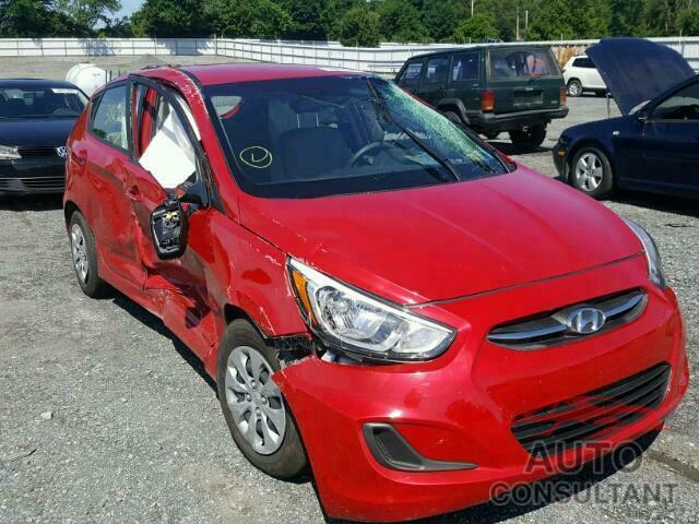 HYUNDAI ACCENT 2016 - KMHCT5AE9GU258589