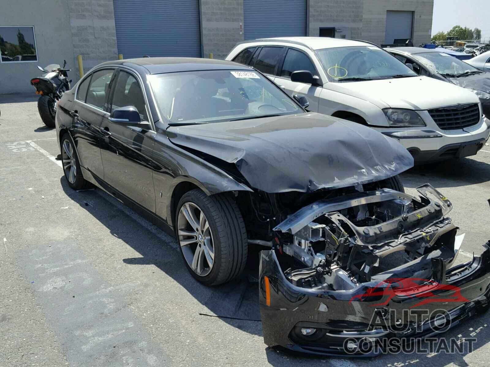 BMW 3 SERIES 2017 - WBA8E1C34HK895506
