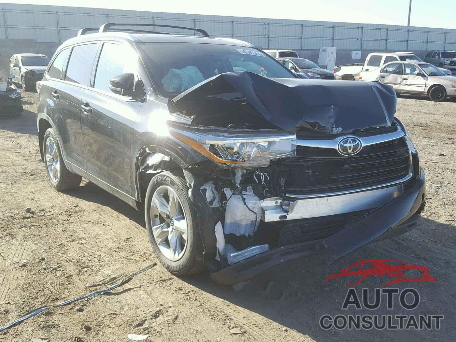 TOYOTA HIGHLANDER 2016 - 5TDDKRFH9GS321412