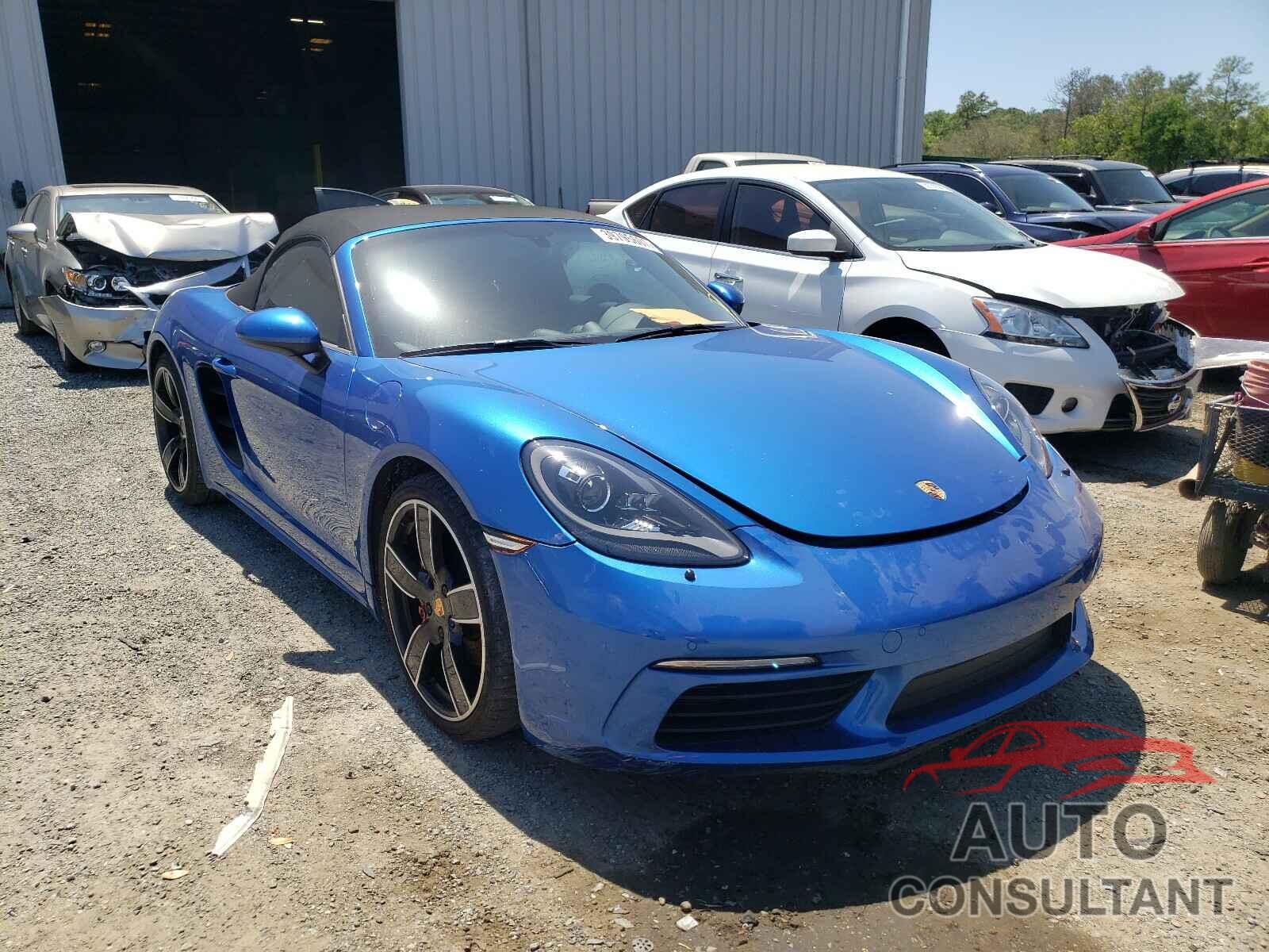 PORSCHE BOXSTER 2017 - WP0CB2A84HS240885