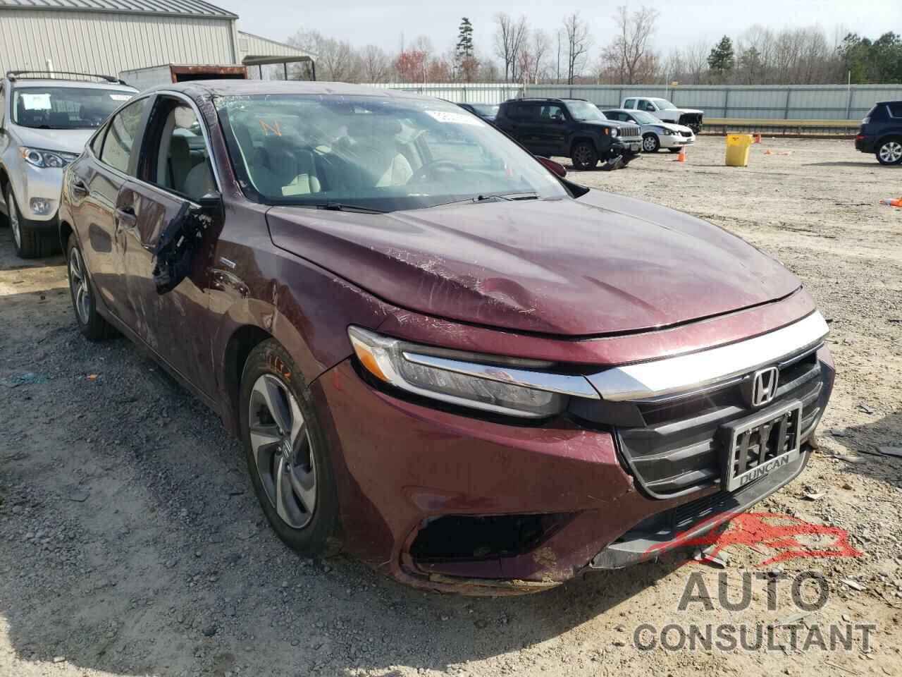 HONDA INSIGHT 2019 - 19XZE4F5XKE029034